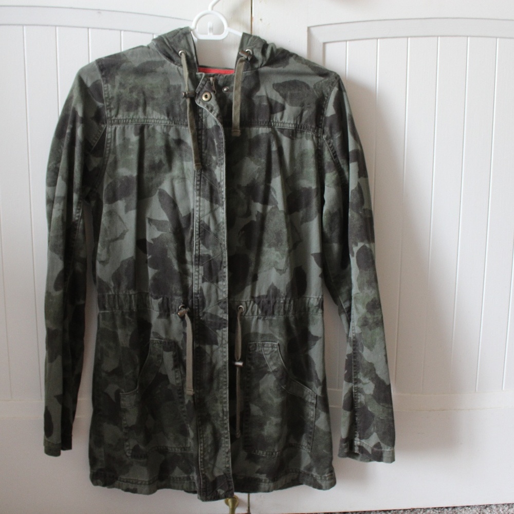 Camo Floral Jacket